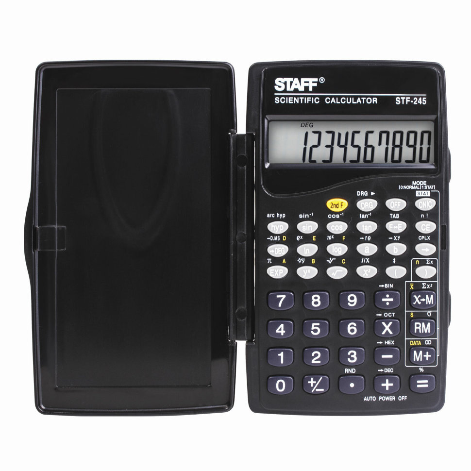 Калькулятор инженерный Staff STF-245 128 функций 10 разрядов 250194 , 